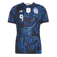 Camiseta Argentina Julian Alvarez #9 Segunda Equipación Replica Mundial 2026 mangas cortas